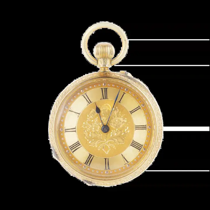 A Gold Pocket Watch – Early 1900s — عکس ۱ از رکورد آرشیو WatchMuseum