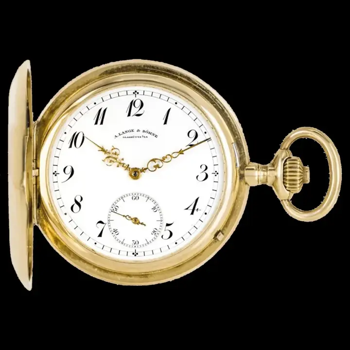 A. Lange & Sohne Glashutte Dresden Pocket Watch – C1920s — عکس ۱ از رکورد آرشیو WatchMuseum