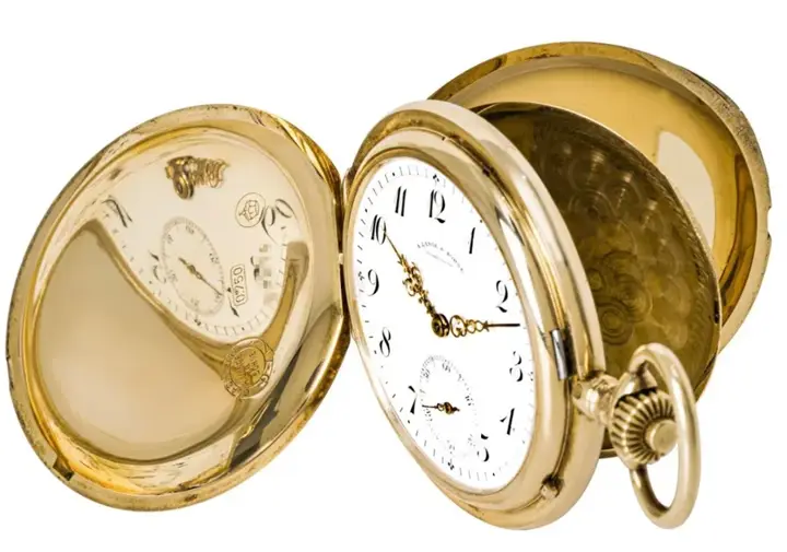 A. Lange & Sohne Glashutte Dresden Pocket Watch – C1920s — عکس ۲ از رکورد آرشیو WatchMuseum
