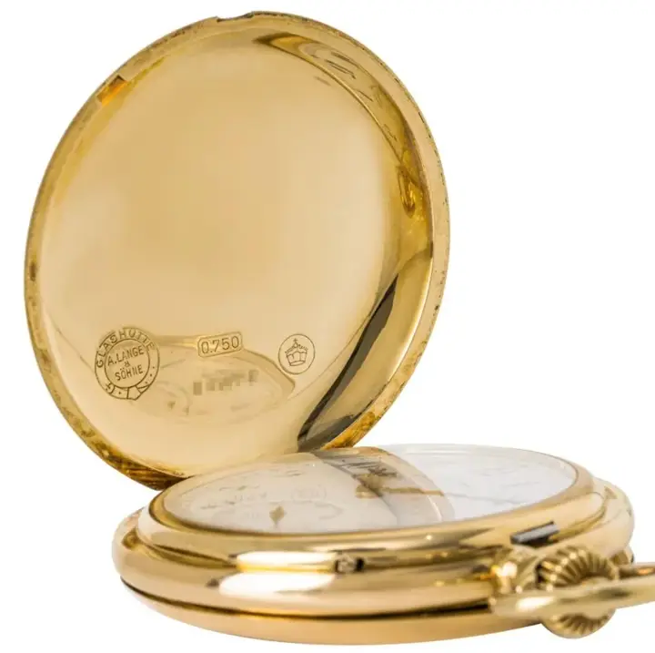 A. Lange & Sohne Glashutte Dresden Pocket Watch – C1920s — عکس ۴ از رکورد آرشیو WatchMuseum