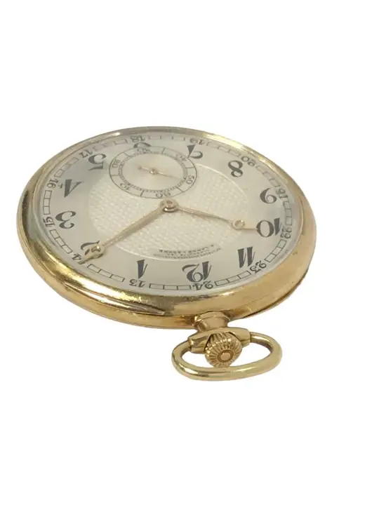 A. Lange & Sohne Glashutte Yellow Gold Pocket Watch – 1920s — عکس ۳ از رکورد آرشیو WatchMuseum