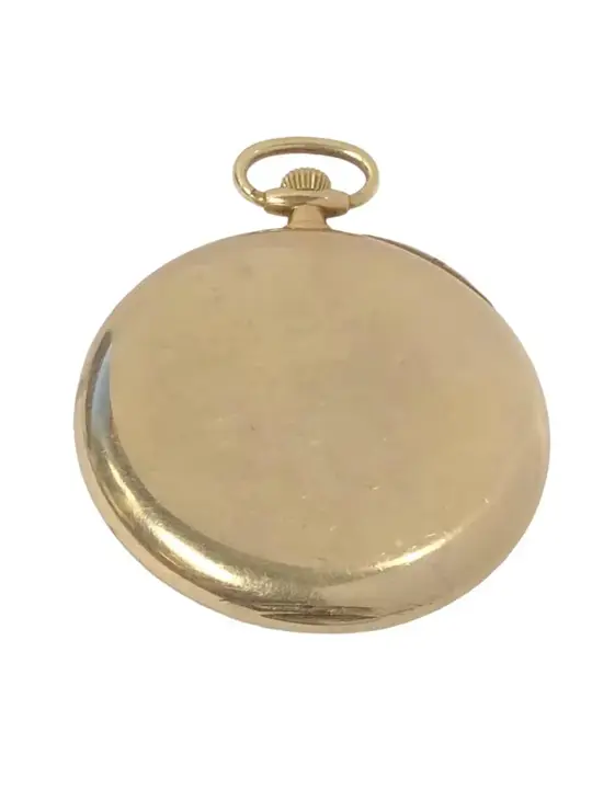 A. Lange & Sohne Glashutte Yellow Gold Pocket Watch – 1920s — عکس ۴ از رکورد آرشیو WatchMuseum