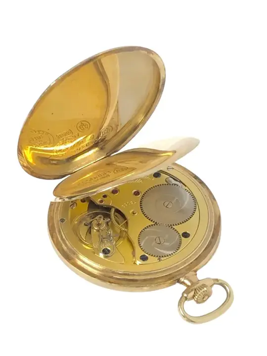 A. Lange & Sohne Glashutte Yellow Gold Pocket Watch – 1920s — عکس ۵ از رکورد آرشیو WatchMuseum