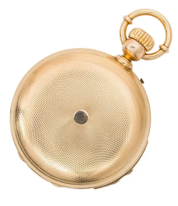 A & S Railway Gold Minute Repeating Pocket Watch Presented to J.H. Ramsey – 1865 — عکس ۳ از رکورد آرشیو WatchMuseum