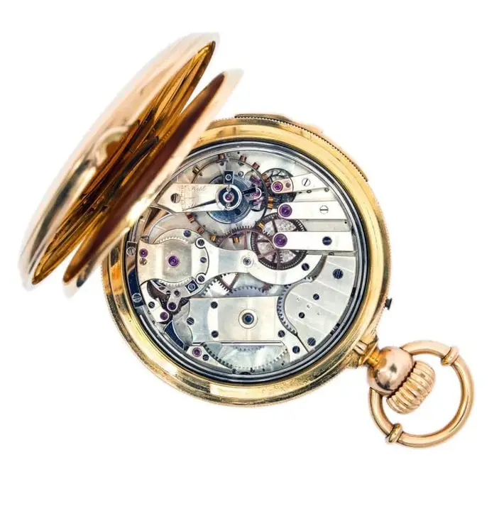 A & S Railway Gold Minute Repeating Pocket Watch Presented to J.H. Ramsey – 1865 — عکس ۵ از رکورد آرشیو WatchMuseum