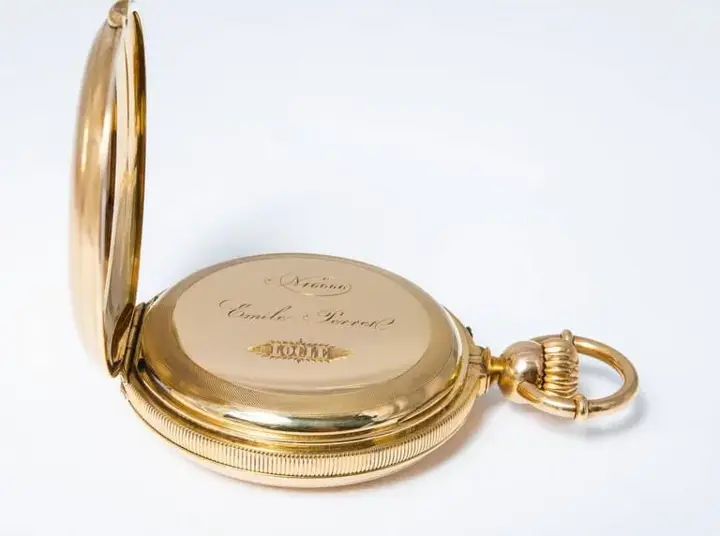 A & S Railway Gold Minute Repeating Pocket Watch Presented to J.H. Ramsey – 1865 — عکس ۷ از رکورد آرشیو WatchMuseum