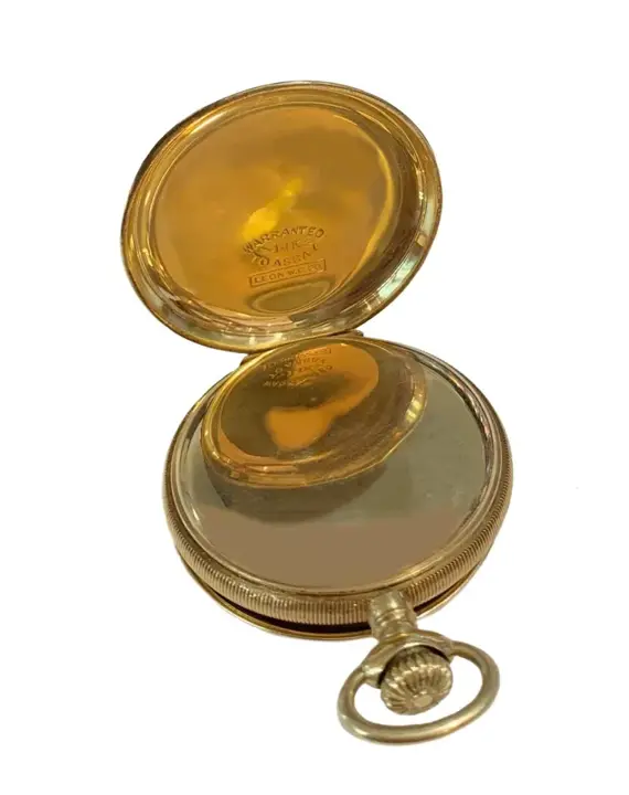 American Waltham Watch&co Yellow Gold Pocket Watch – 1910s — عکس ۳ از رکورد آرشیو WatchMuseum