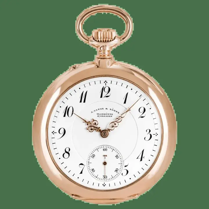 A. Lange & Sohne. Rose Gold Pocket Watch – 1920 — عکس ۱ از رکورد آرشیو WatchMuseum