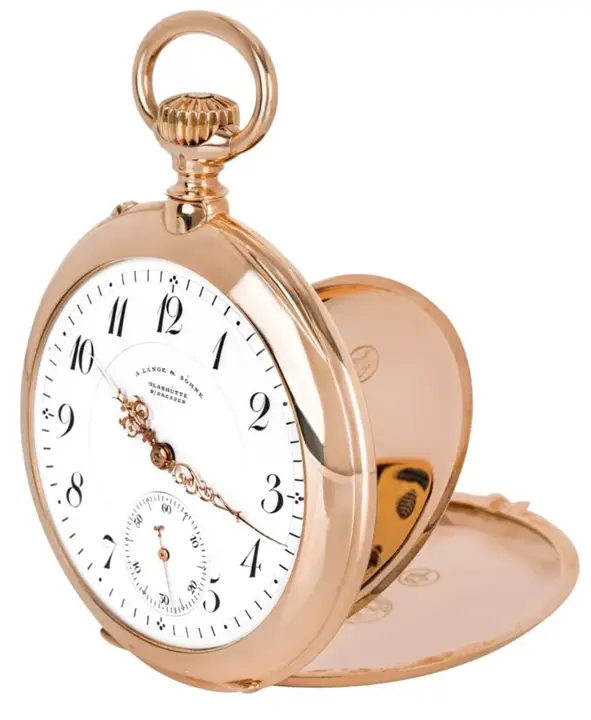 A. Lange & Sohne. Rose Gold Pocket Watch – 1920 — عکس ۲ از رکورد آرشیو WatchMuseum
