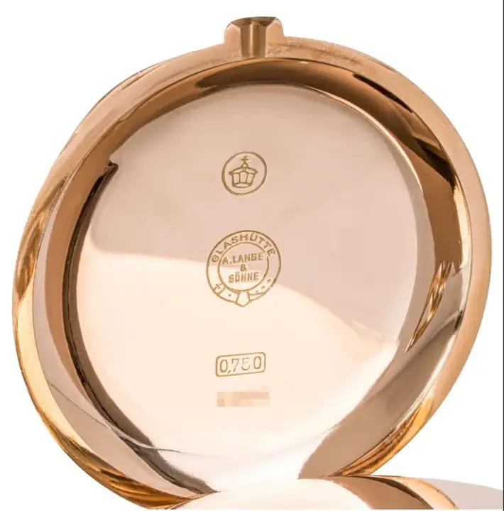 A. Lange & Sohne. Rose Gold Pocket Watch – 1920 — عکس ۳ از رکورد آرشیو WatchMuseum