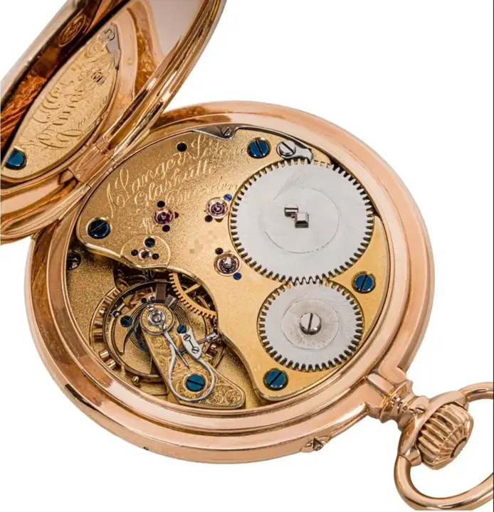 A. Lange & Sohne. Rose Gold Pocket Watch – 1920 — عکس ۴ از رکورد آرشیو WatchMuseum