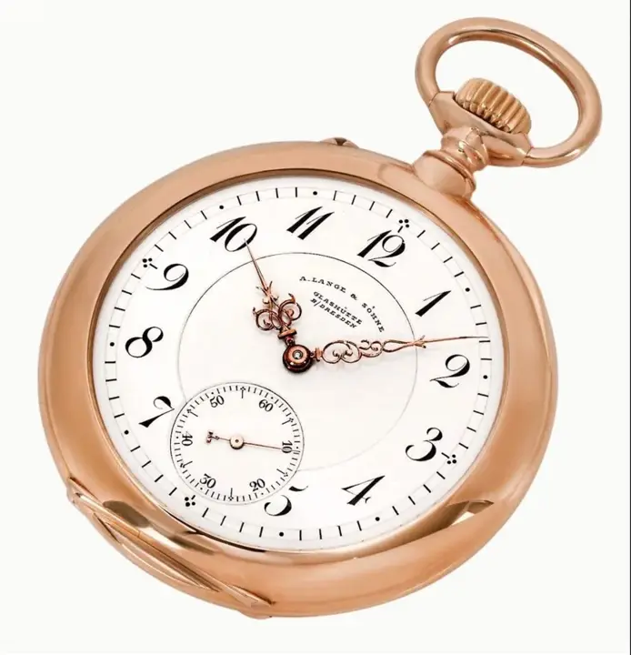A. Lange & Sohne. Rose Gold Pocket Watch – 1920 — عکس ۶ از رکورد آرشیو WatchMuseum