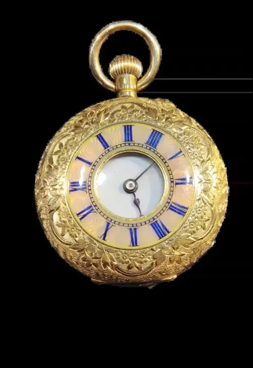 Lady’s Half Hunter Pocket Watch – C1900 — عکس ۱ از رکورد آرشیو WatchMuseum