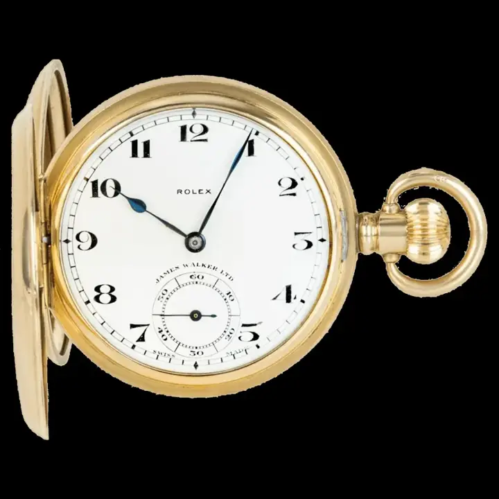 Antique Rolex Gold Plated Pocket Watch – C1920s — عکس ۱ از رکورد آرشیو WatchMuseum