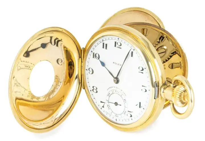 Antique Rolex Gold Plated Pocket Watch – C1920s — عکس ۲ از رکورد آرشیو WatchMuseum