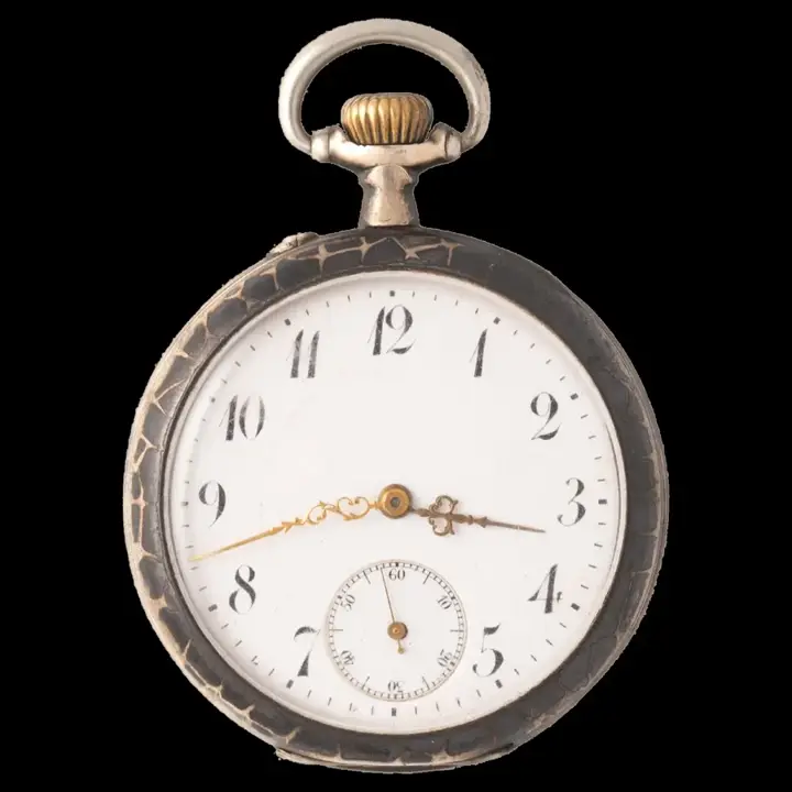 Antique Silver Pocket Watch – Early 20th Century — عکس ۱ از رکورد آرشیو WatchMuseum