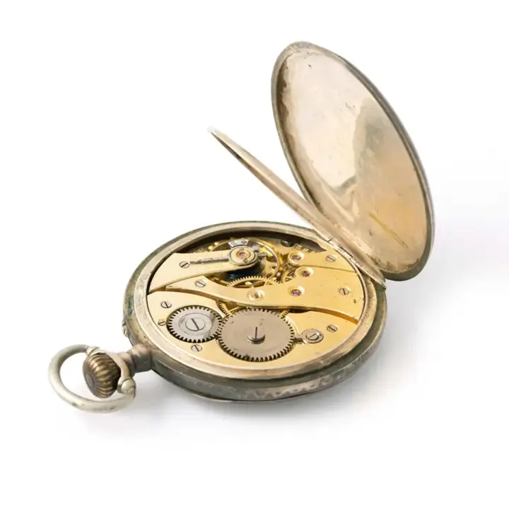 Antique Silver Pocket Watch – Early 20th Century — عکس ۲ از رکورد آرشیو WatchMuseum