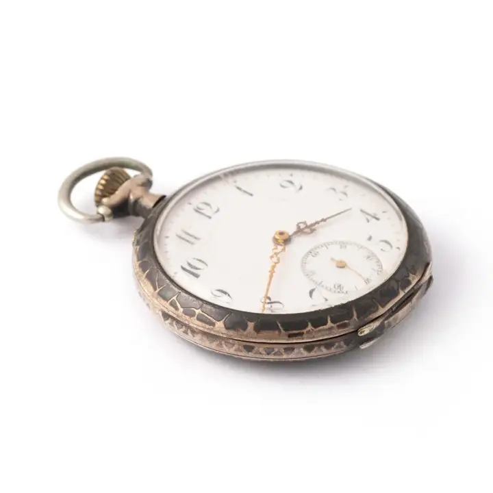 Antique Silver Pocket Watch – Early 20th Century — عکس ۵ از رکورد آرشیو WatchMuseum