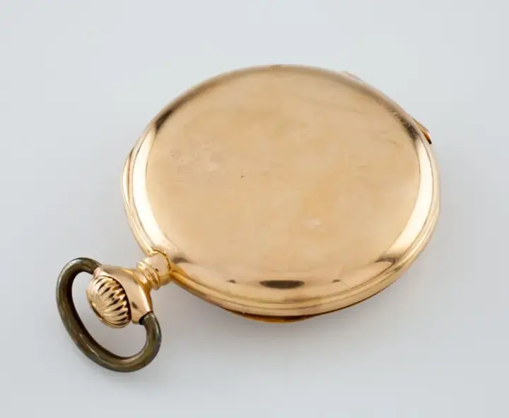 Tiffany & Co. 18k Yellow Gold Pocket Watch, Size 8 – 1900s — عکس ۷ از رکورد آرشیو WatchMuseum