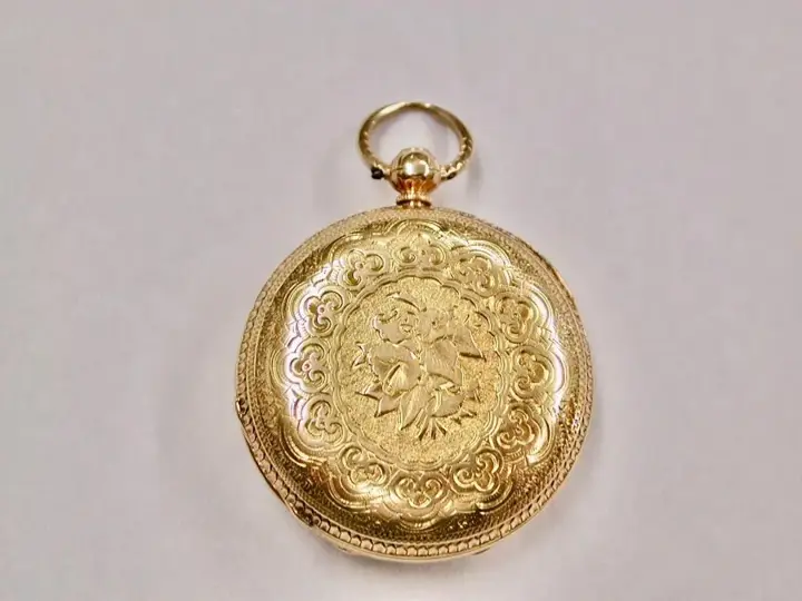 Victorian 18ct Pocket Watch ,Hallmarked In Chester – 1867 — عکس ۲ از رکورد آرشیو WatchMuseum