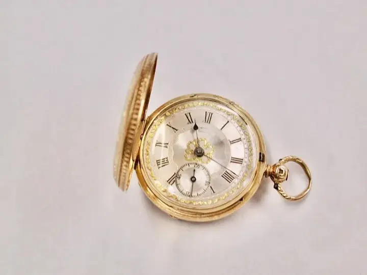Victorian 18ct Pocket Watch ,Hallmarked In Chester – 1867 — عکس ۳ از رکورد آرشیو WatchMuseum