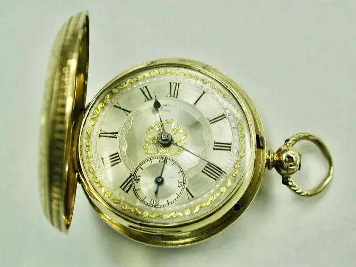 Victorian 18ct Pocket Watch ,Hallmarked In Chester – 1867 — عکس ۴ از رکورد آرشیو WatchMuseum