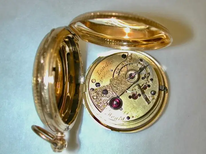 Victorian 18ct Pocket Watch ,Hallmarked In Chester – 1867 — عکس ۶ از رکورد آرشیو WatchMuseum