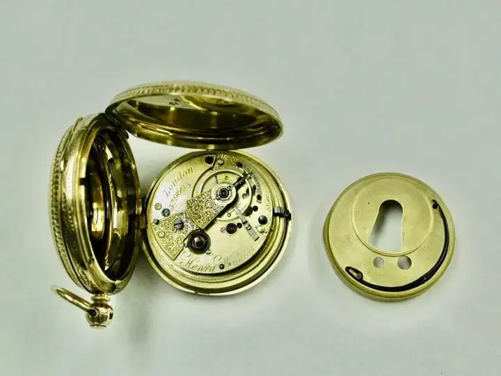 Victorian 18ct Pocket Watch ,Hallmarked In Chester – 1867 — عکس ۷ از رکورد آرشیو WatchMuseum