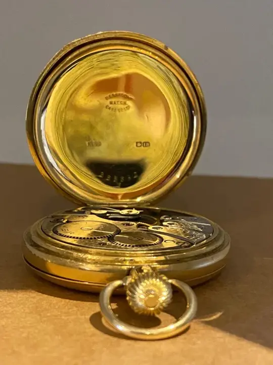 Art Deco 18k Solid Gold Rolex Pocket Watch – 1920’s — عکس ۲ از رکورد آرشیو WatchMuseum