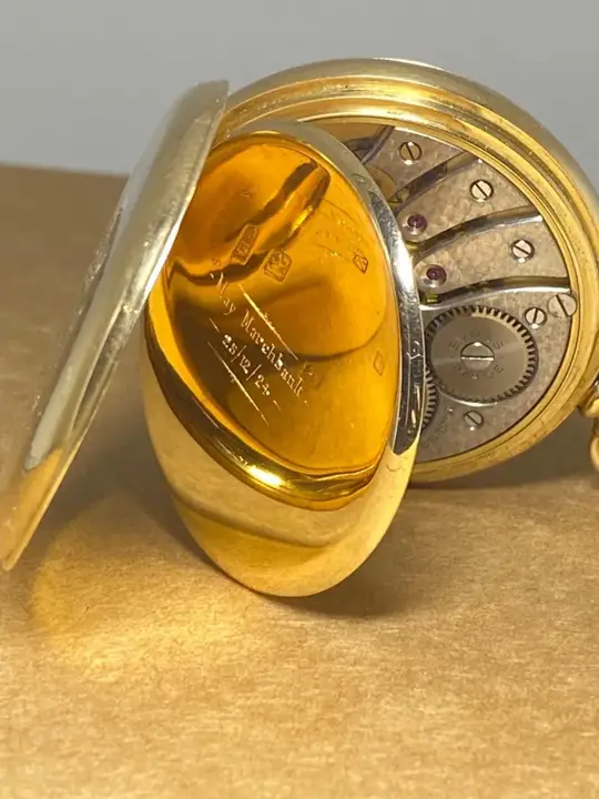Art Deco 18k Solid Gold Rolex Pocket Watch – 1920’s — عکس ۵ از رکورد آرشیو WatchMuseum