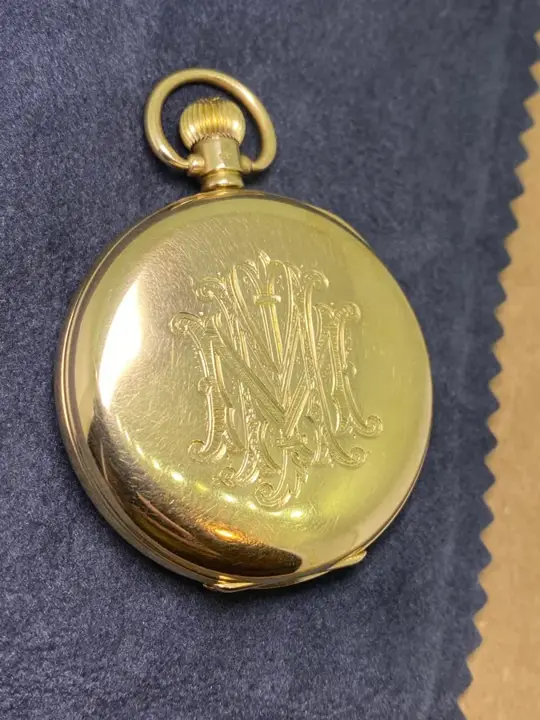 Art Deco 18k Solid Gold Rolex Pocket Watch – 1920’s — عکس ۸ از رکورد آرشیو WatchMuseum