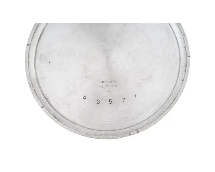 British Swan Platinum Diamond Enamel Pocket Watch – 20th Century — عکس ۶ از رکورد آرشیو WatchMuseum