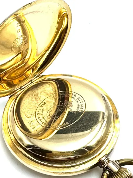 Bruder Klumak Wien pocket watch – 1890 — عکس ۴ از رکورد آرشیو WatchMuseum
