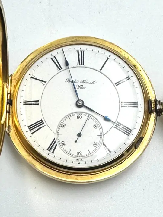 Bruder Klumak Wien pocket watch – 1890 — عکس ۷ از رکورد آرشیو WatchMuseum