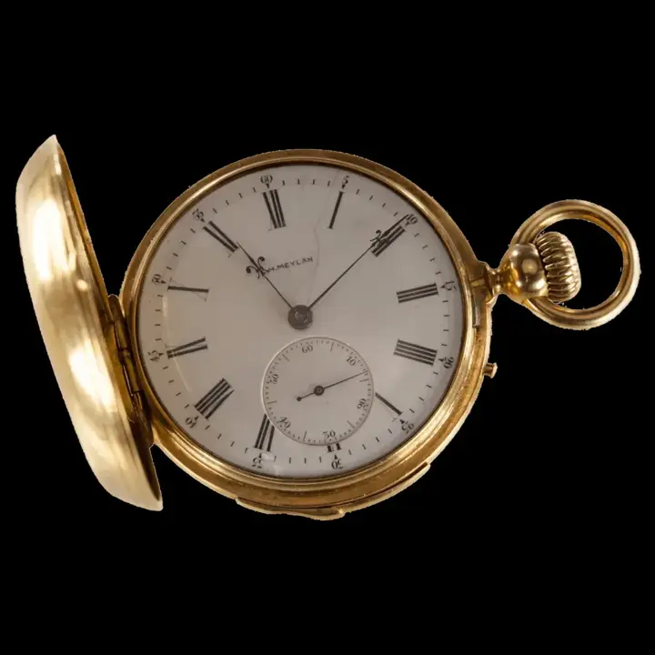 C.H. Meylan & Fleischmann 18k Gold Minute Repeater – 1900s — عکس ۱ از رکورد آرشیو WatchMuseum