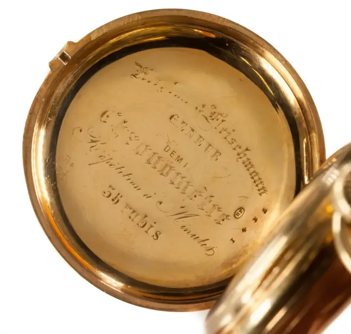 C.H. Meylan & Fleischmann 18k Gold Minute Repeater – 1900s — عکس ۴ از رکورد آرشیو WatchMuseum