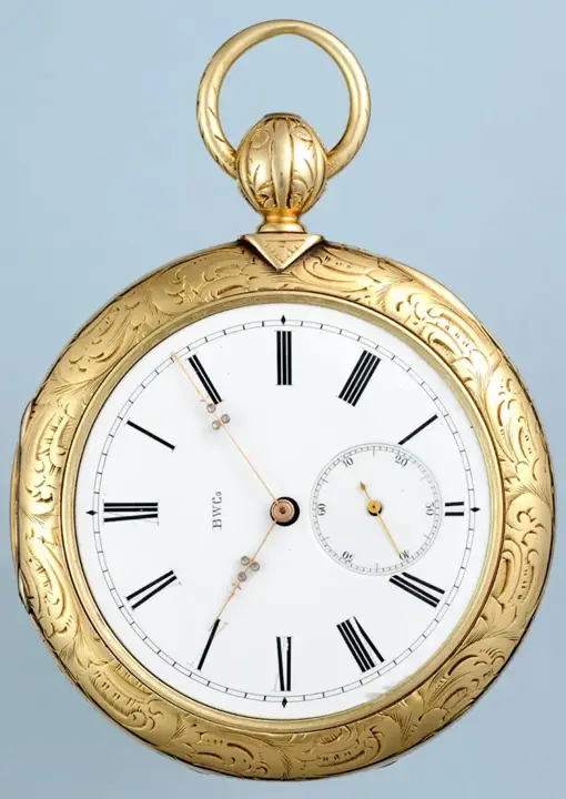 Cabriolet Gold Case Pocket Watch – Circa 1870 — عکس ۷ از رکورد آرشیو WatchMuseum