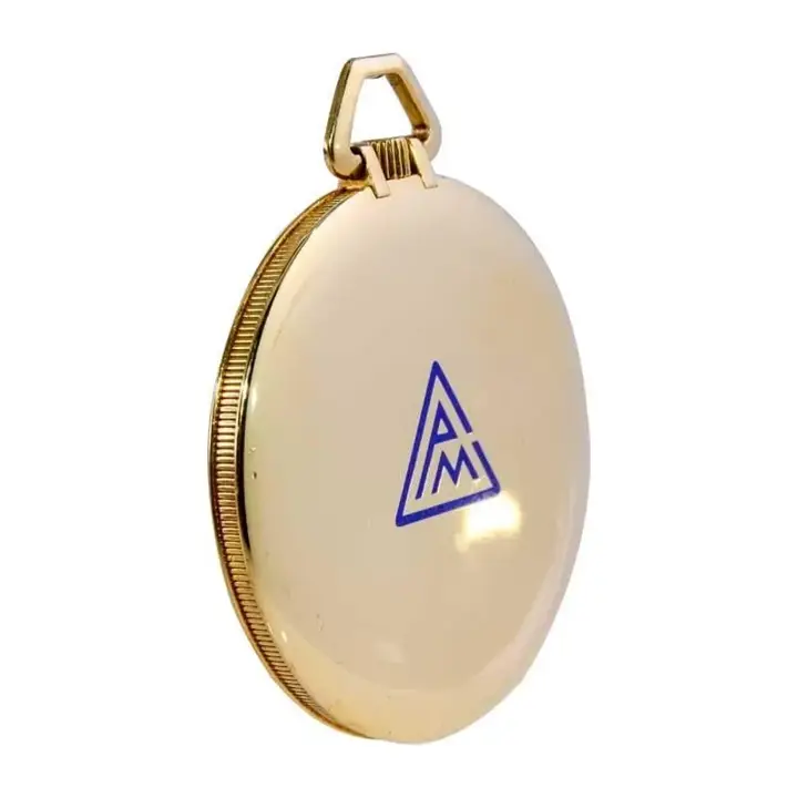 Cartier 18Kt. Yellow Gold Art Deco Pocket Watch Hand Made – 1920”s — عکس ۳ از رکورد آرشیو WatchMuseum