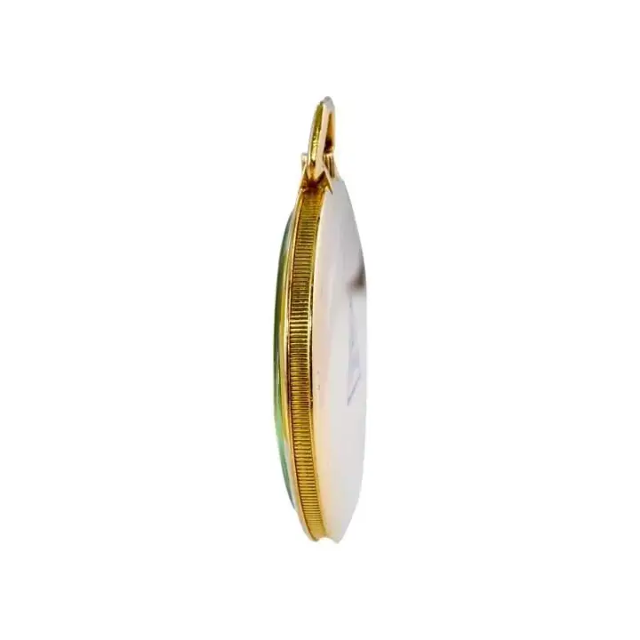 Cartier 18Kt. Yellow Gold Art Deco Pocket Watch Hand Made – 1920”s — عکس ۵ از رکورد آرشیو WatchMuseum