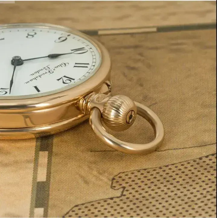 Charles Frodsham Gold Keyless Lever Pocket Watch – C1890s — عکس ۳ از رکورد آرشیو WatchMuseum