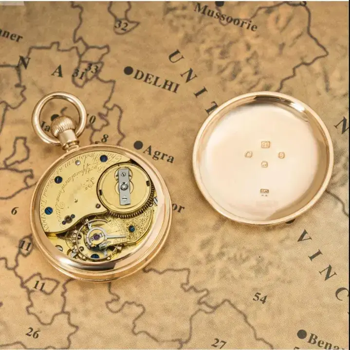 Charles Frodsham Gold Keyless Lever Pocket Watch – C1890s — عکس ۵ از رکورد آرشیو WatchMuseum