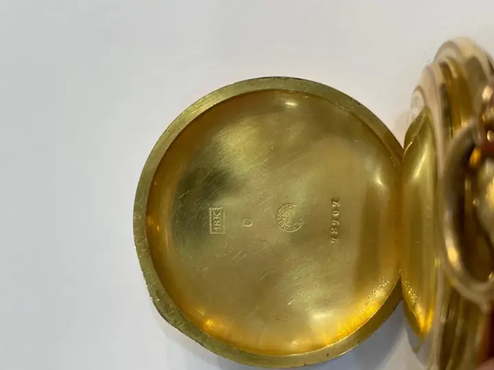 Charles Humbert Fils 18 Karat Pocket Watch – 1901 — عکس ۵ از رکورد آرشیو WatchMuseum