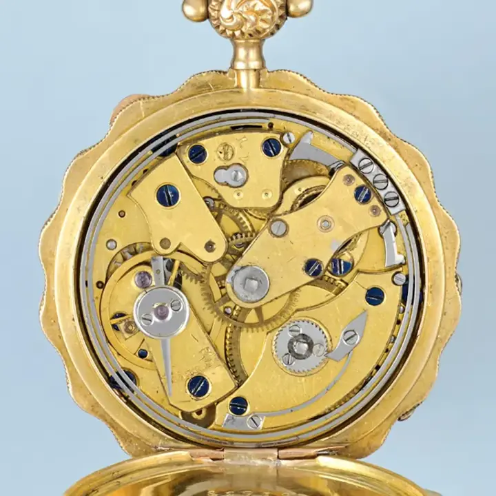 DECORATIVE DOUBLE CASED QUARTER REPEATER – 1830 — عکس ۶ از رکورد آرشیو WatchMuseum
