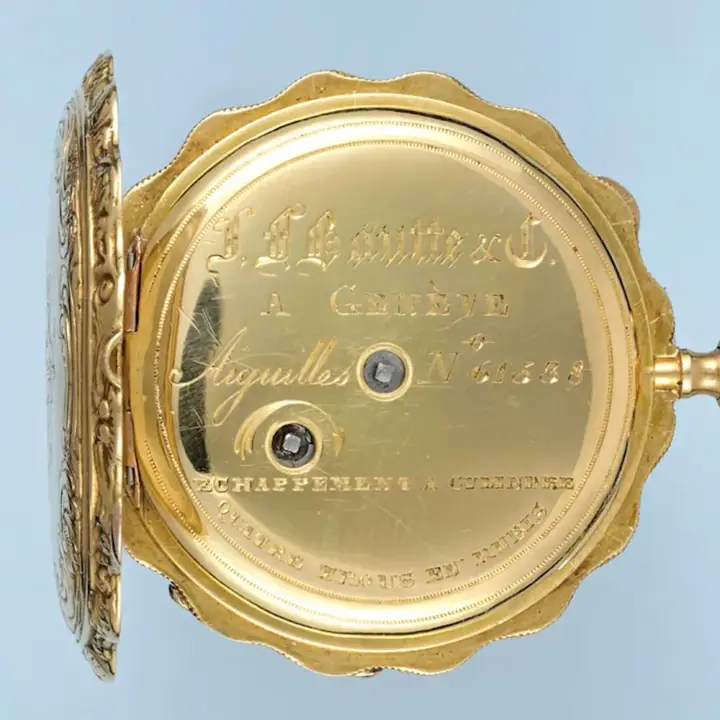 DECORATIVE DOUBLE CASED QUARTER REPEATER – 1830 — عکس ۷ از رکورد آرشیو WatchMuseum