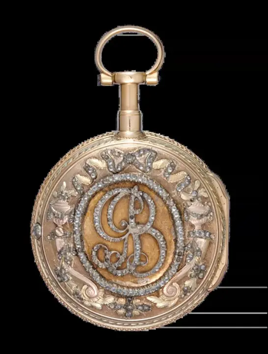 DECORATIVE GOLD FRENCH REPEATING POCKET WATCH – 1780 — عکس ۱ از رکورد آرشیو WatchMuseum