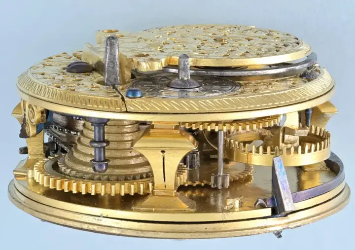 EARLY ENGLISH GOLD PAIR CASED VERGE – 1710 — عکس ۲ از رکورد آرشیو WatchMuseum