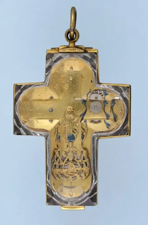 EARLY ROCK CRYSTAL CRUCIFIX WATCH – 1630 — عکس ۷ از رکورد آرشیو WatchMuseum