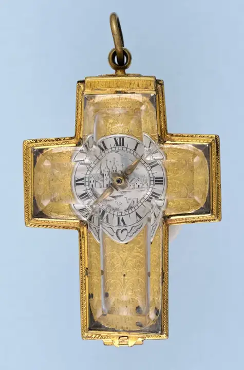 EARLY ROCK CRYSTAL CRUCIFIX WATCH – 1630 — عکس ۸ از رکورد آرشیو WatchMuseum