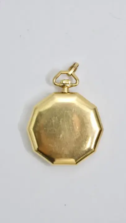 Elgin 14k Gold Pocket Watch/Pendant – 1940s — عکس ۴ از رکورد آرشیو WatchMuseum