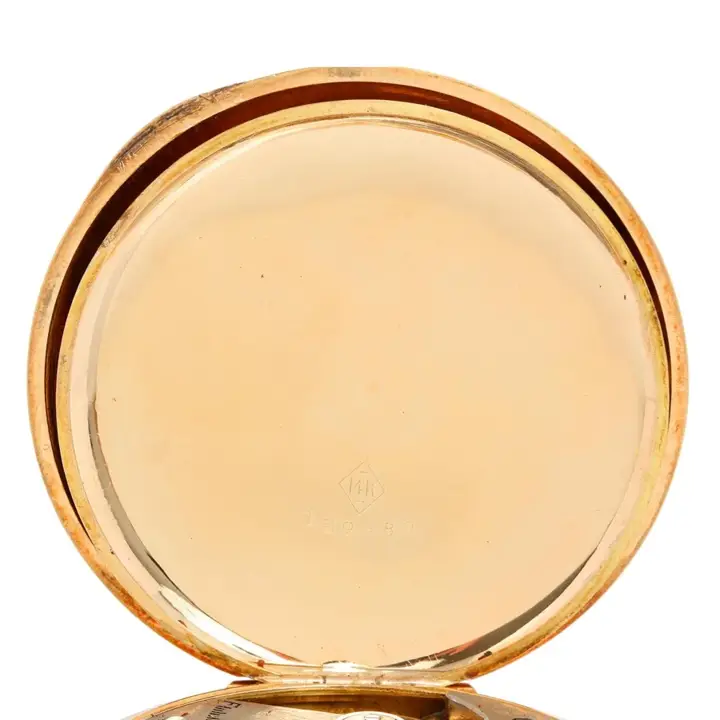 Elgin 14K Yellow Gold Pocket Watch – 20th Century — عکس ۷ از رکورد آرشیو WatchMuseum